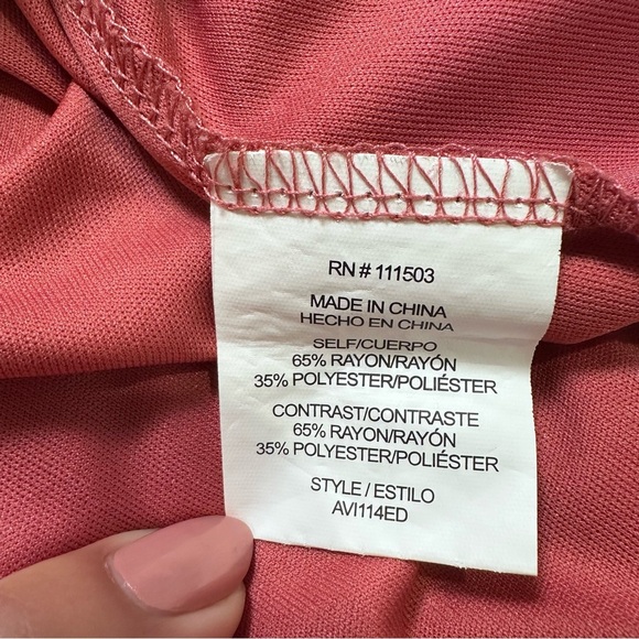 Fig and Flower Women’s Size Small Floral Embroidered Long Sleeve Mini Dress - Picture 5 of 6